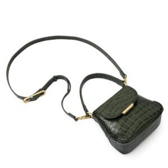 NWT Sancia The Merida Mini Bag in Green - Picture 12 of 13